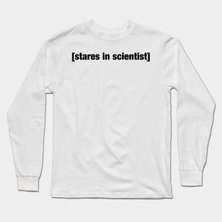 Stares in Scientist (Light) Long Sleeve T-Shirt